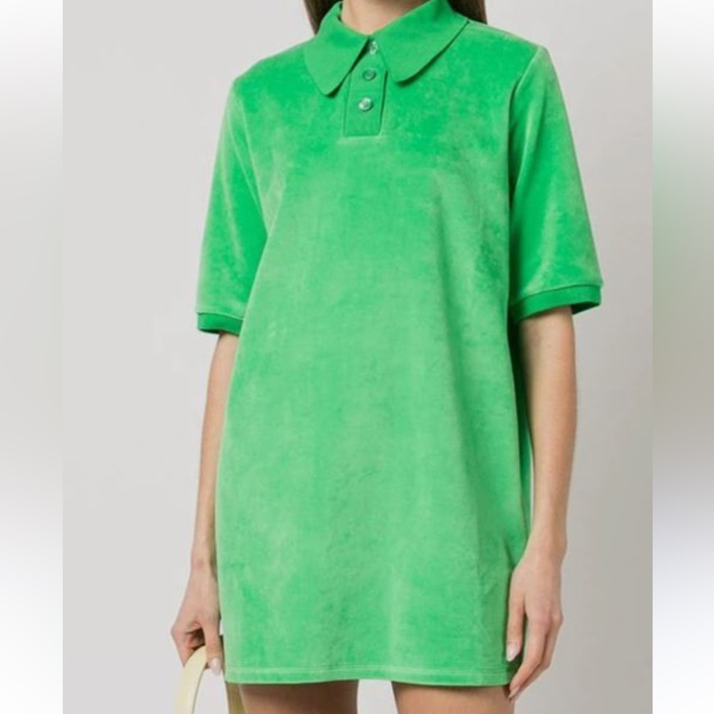 Loulou Studio Vibrant Green Polo Shirt